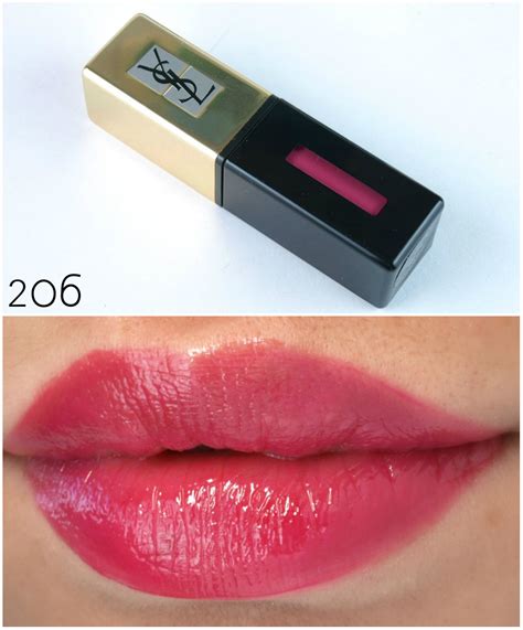 ysl vernis a levres pop water 204|YVES SAINT LAURENT Vernis a Levres Pop Water .